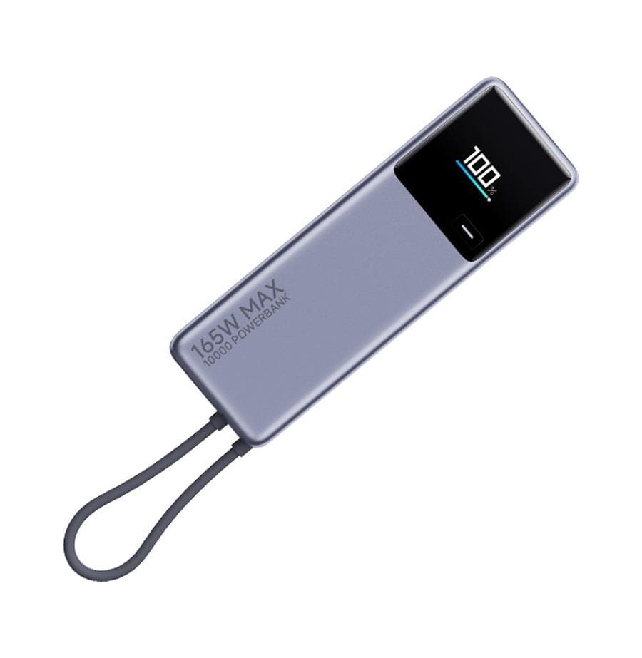 Xiaomi 165W Power Bank - بطارية محمولة سريعة Xiaomi 165W Power Bank - بطارية محمولة سريعة مع شاشة LCD لمندوبي Wolt. شحن خارق 165W مع آليات أمان متقدمة.