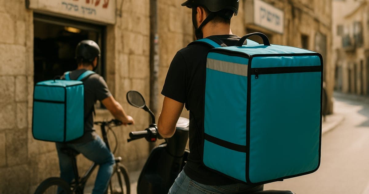 השוואה בין Wolt, Tenbis ו-UberEats - איפה הכי משתלם לעבוד כשליח משלוחים
